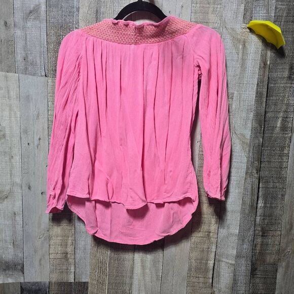 Lilly Pulitzer Katya Pink Off Shoulder Blouse - Picture 3 of 5